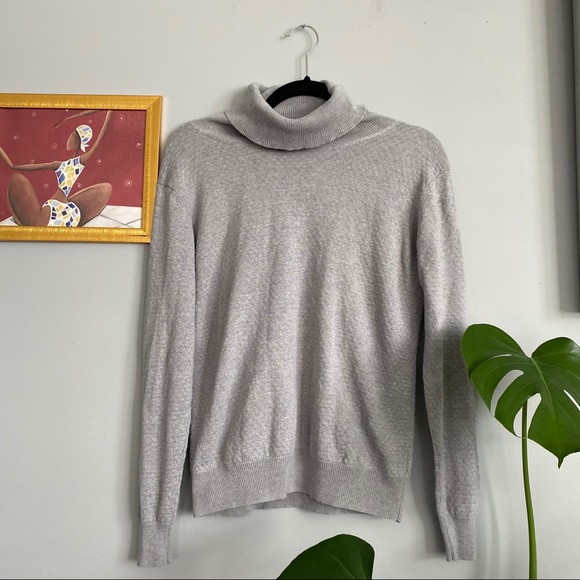 Aritzia Sweaters - Aritzia Wilfred Grey Turtleneck